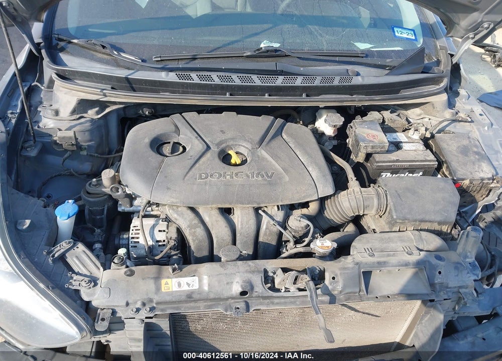 2013 HYUNDAI ELANTRA GLS VIN: 5NPDH4AE7DH378112