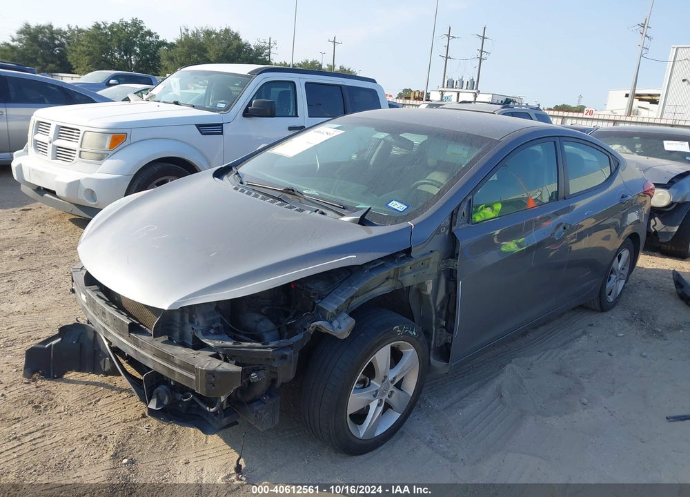2013 HYUNDAI ELANTRA GLS VIN: 5NPDH4AE7DH378112