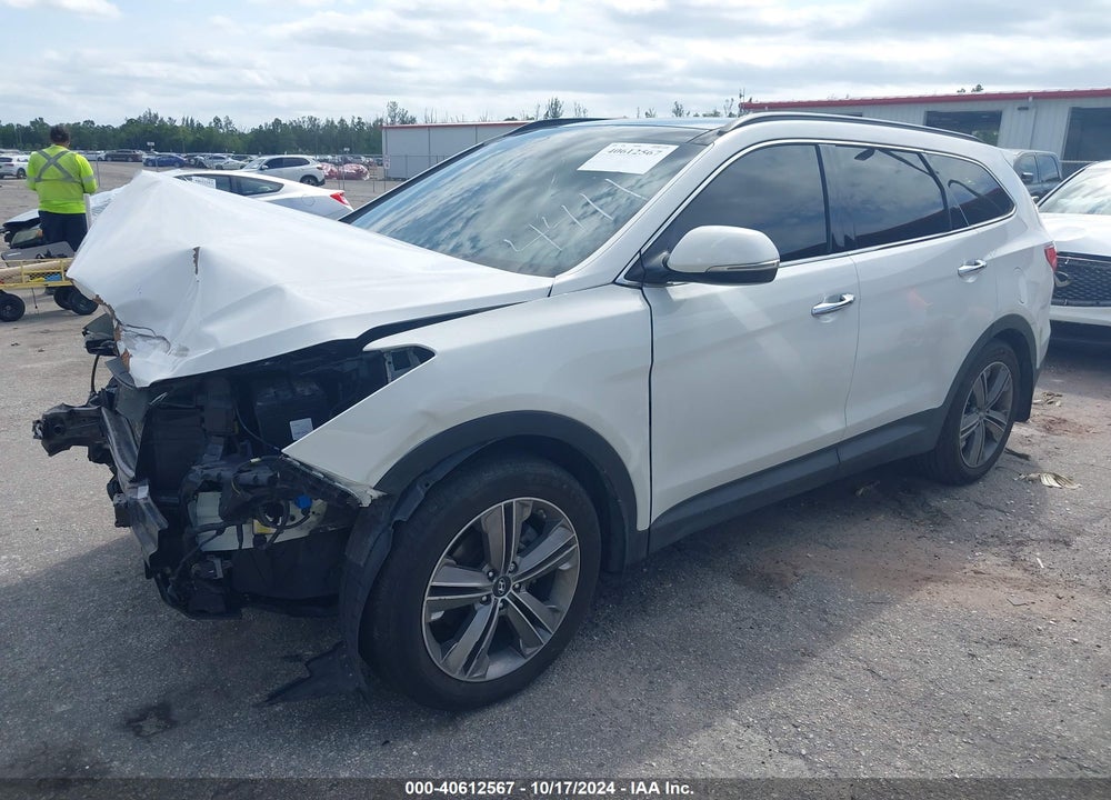 2016 HYUNDAI SANTA FE SE VIN: KM8SR4HF2GU134411