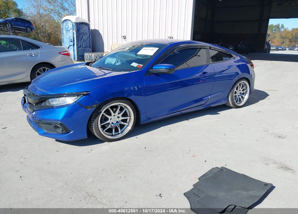 2019 HONDA CIVIC VIN: 2HGFC4B85KH307871