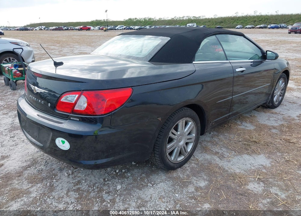 2008 CHRYSLER SEBRING LIMITED VIN: 1C3LC65M68N668892