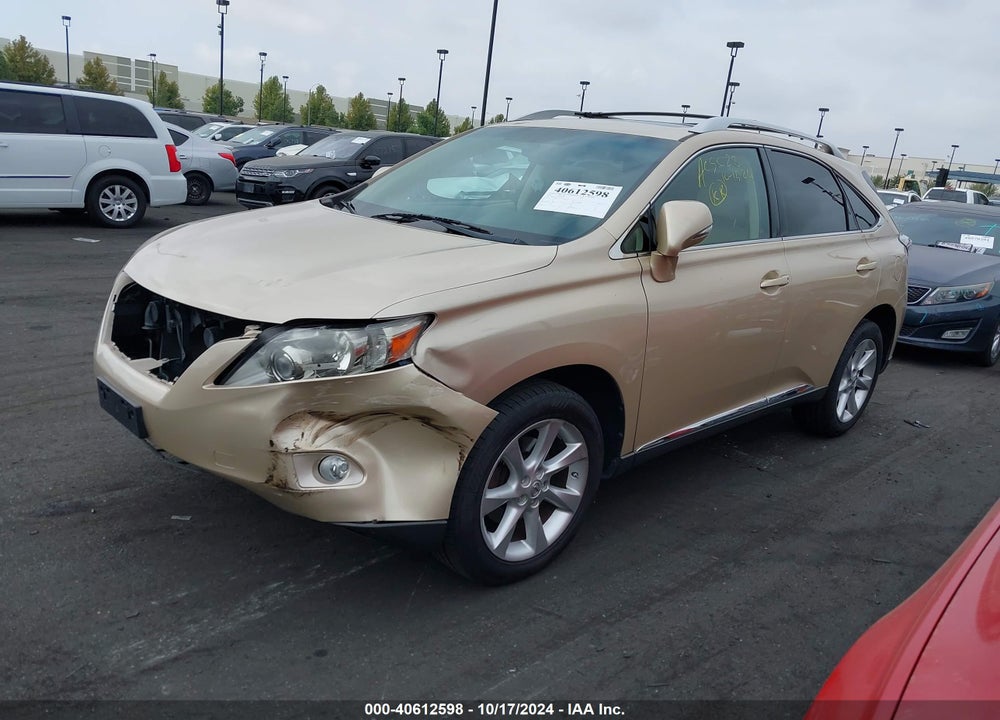 2010 LEXUS RX 350 VIN: JTJZK1BA5A2406145