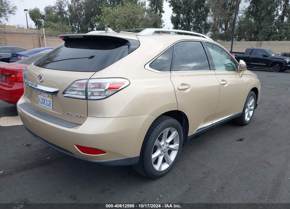 2010 LEXUS RX 350 VIN: JTJZK1BA5A2406145