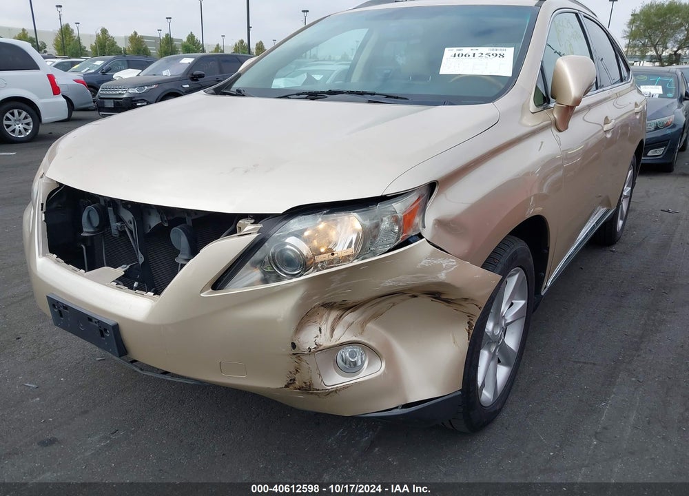 2010 LEXUS RX 350 VIN: JTJZK1BA5A2406145