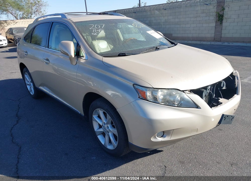 2010 LEXUS RX 350 VIN: JTJZK1BA5A2406145