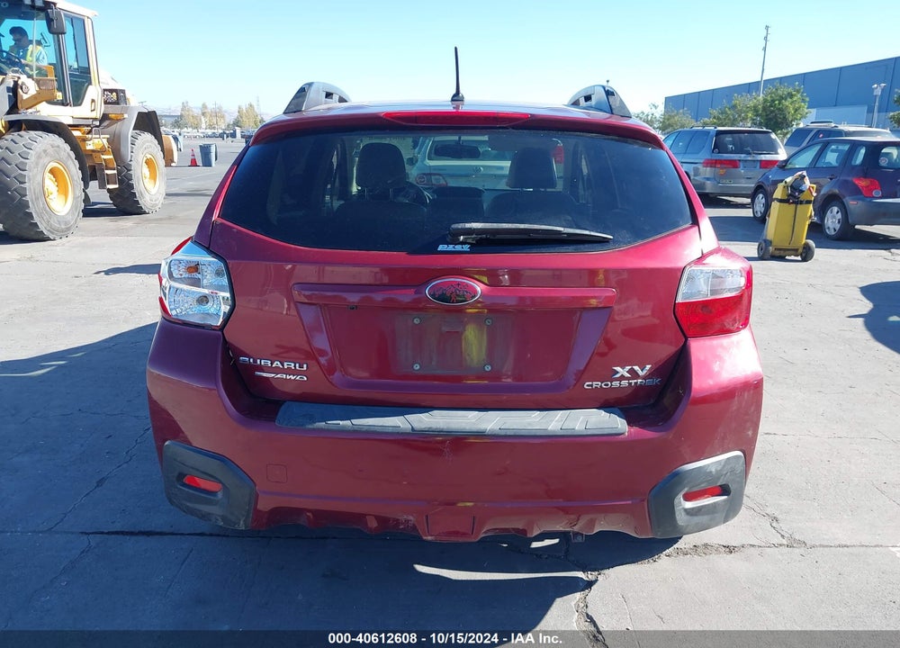 2014 SUBARU XV CROSSTREK 2.0I LIMITED VIN: JF2GPAGC7E8238762
