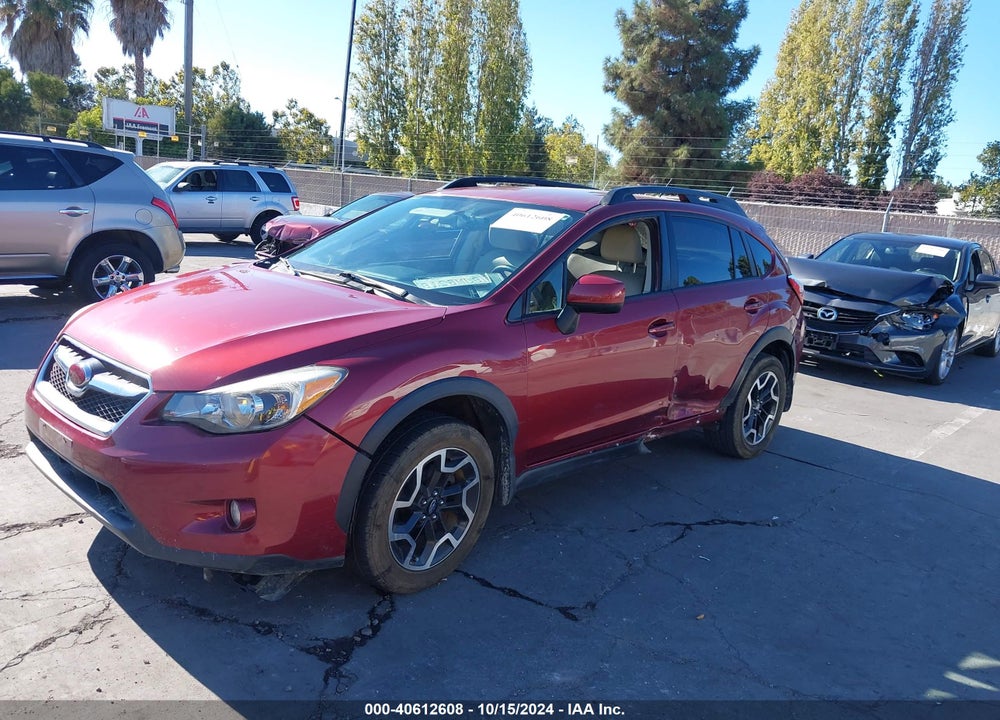 2014 SUBARU XV CROSSTREK 2.0I LIMITED VIN: JF2GPAGC7E8238762