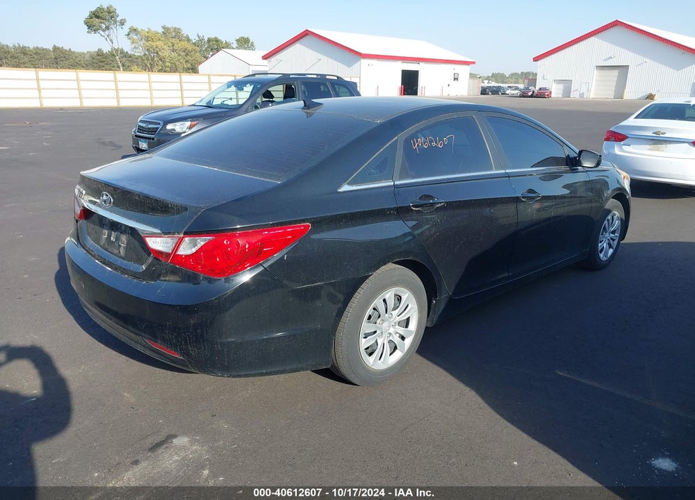 2012 HYUNDAI SONATA GLS VIN: 5NPEB4AC6CH367878