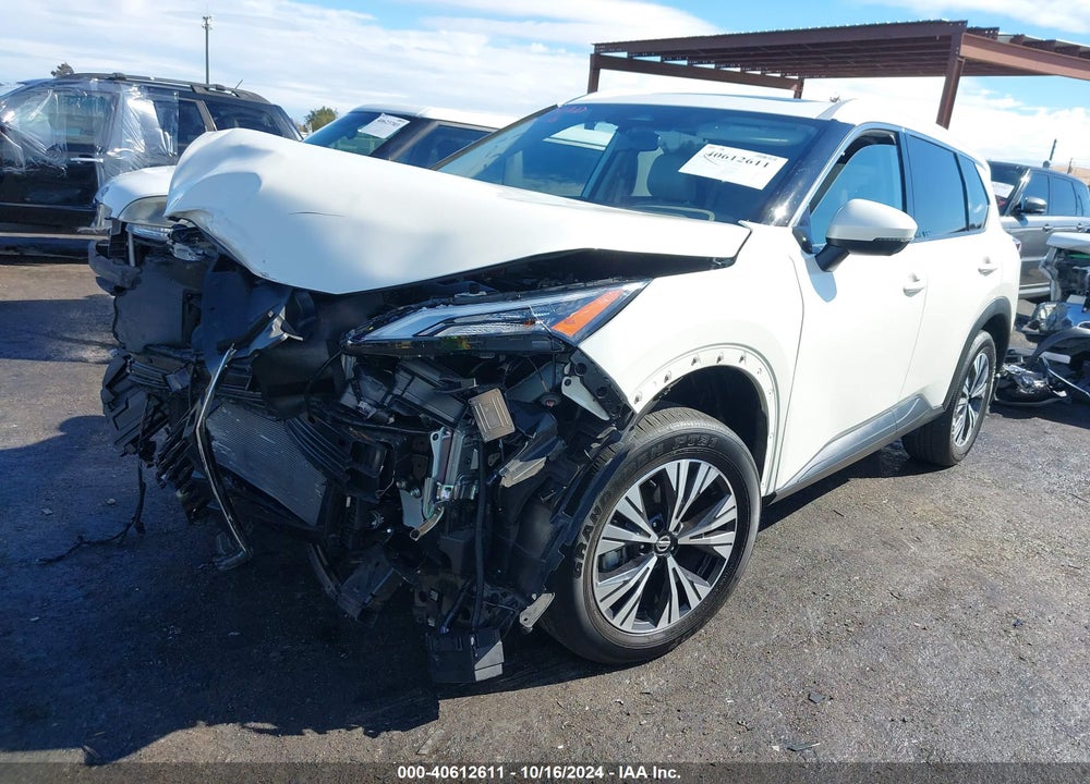 2021 NISSAN ROGUE SV INTELLIGENT AWD VIN: JN8AT3BB7MW217354