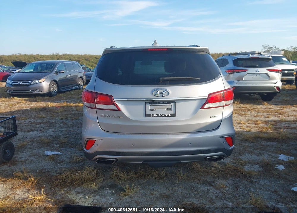 2017 HYUNDAI SANTA FE SE ULTIMATE VIN: KM8SR4HF0HU214632
