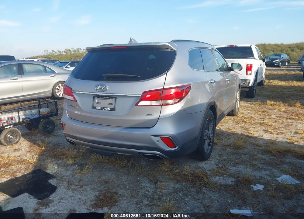 2017 HYUNDAI SANTA FE SE ULTIMATE VIN: KM8SR4HF0HU214632
