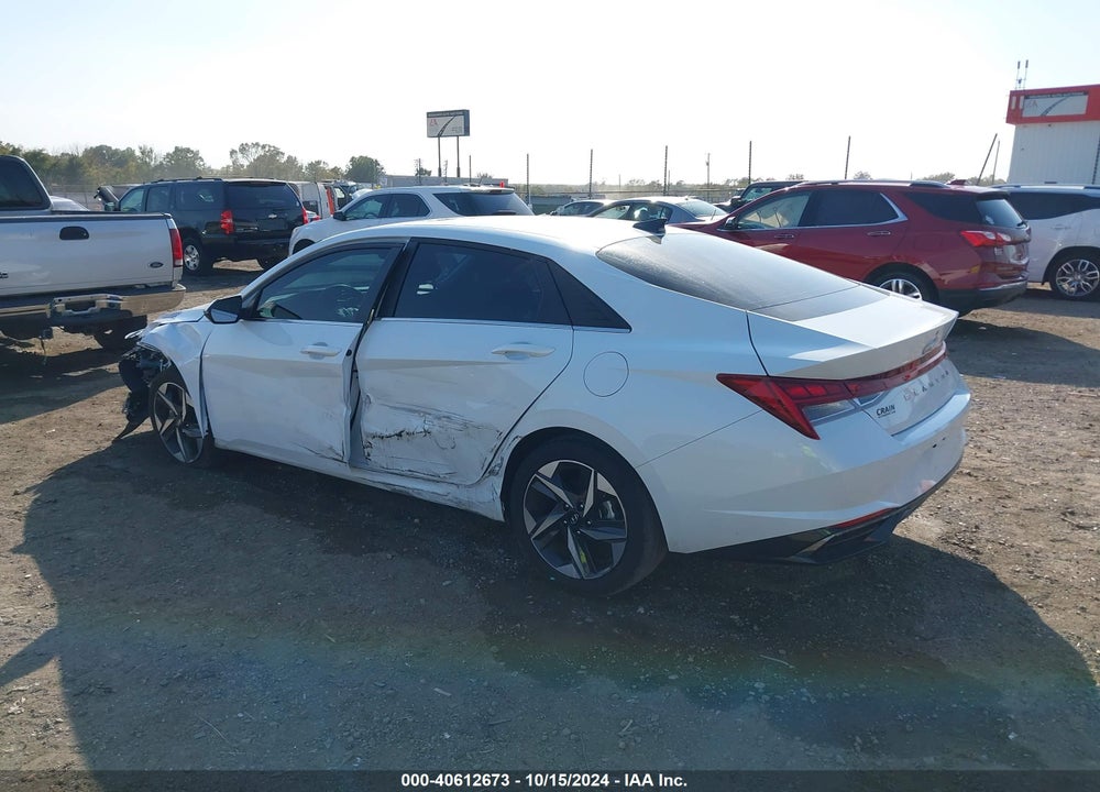 2021 HYUNDAI ELANTRA SEL VIN: 5NPLN4AG8MH018921