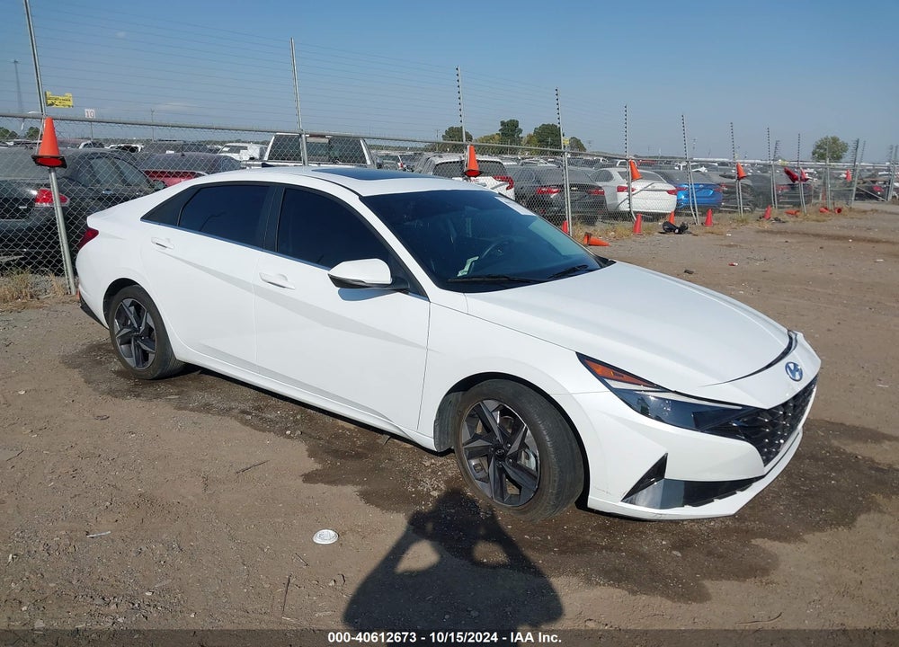 2021 HYUNDAI ELANTRA SEL VIN: 5NPLN4AG8MH018921