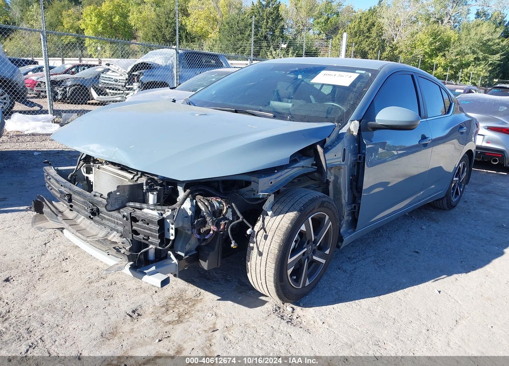 2024 NISSAN SENTRA SV XTRONIC CVT VIN: 3N1AB8CV7RY261359