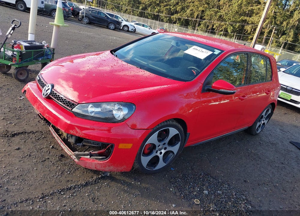 2013 VOLKSWAGEN GTI 4-DOOR VIN: WVWHD7AJ5DW063301