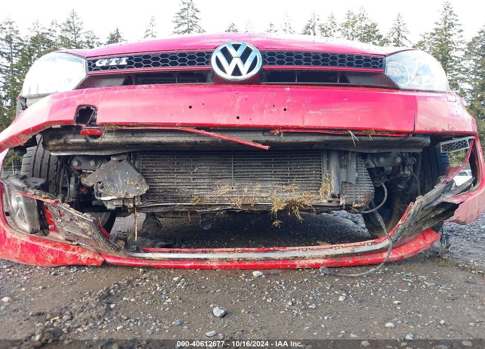 2013 VOLKSWAGEN GTI 4-DOOR VIN: WVWHD7AJ5DW063301