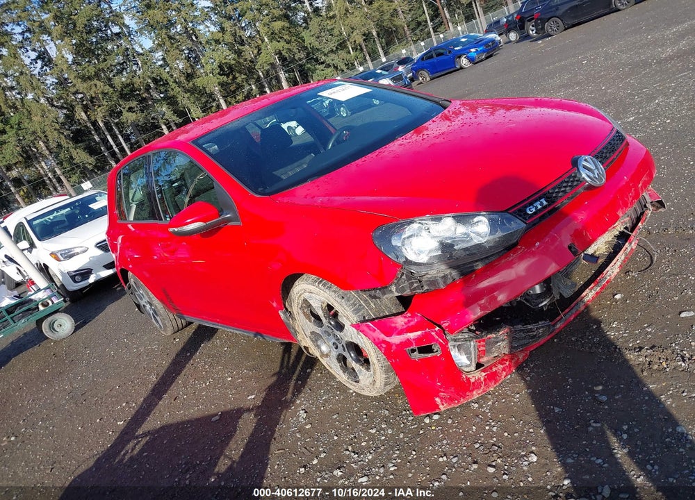 2013 VOLKSWAGEN GTI 4-DOOR VIN: WVWHD7AJ5DW063301