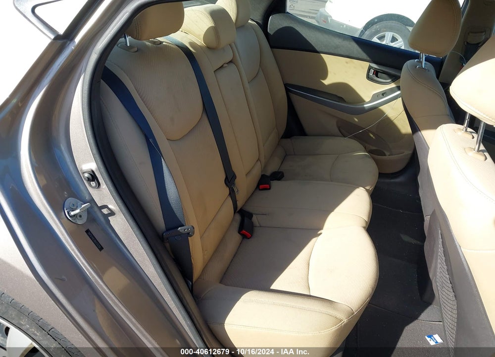 2011 HYUNDAI ELANTRA GLS VIN: 5NPDH4AE0BH035350