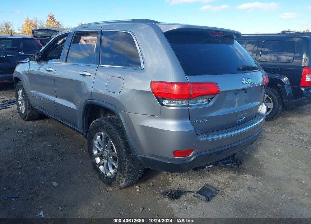 2015 JEEP GRAND CHEROKEE LIMITED VIN: 1C4RJFBG3FC859513