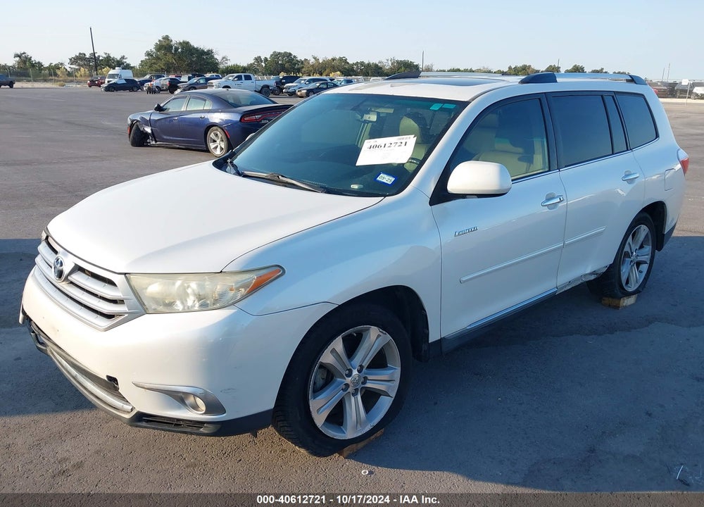 2013 TOYOTA HIGHLANDER LIMITED V6 VIN: 5TDYK3EH4DS104622