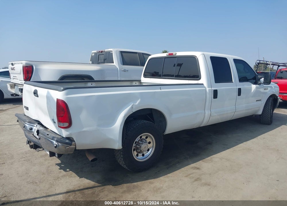 2001 FORD F-350 LARIAT/XL/XLT VIN: 1FTSW30F31EB05603