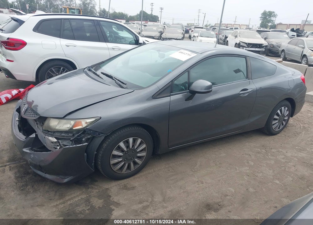 2013 HONDA CIVIC LX VIN: 2HGFG3B57DH525608