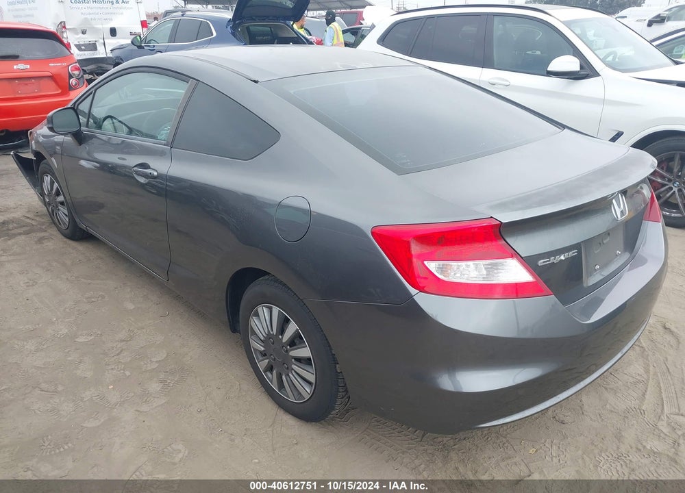 2013 HONDA CIVIC LX VIN: 2HGFG3B57DH525608