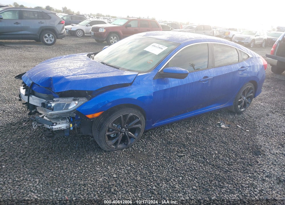 2019 HONDA CIVIC VIN: 19XFC2F89KE209984