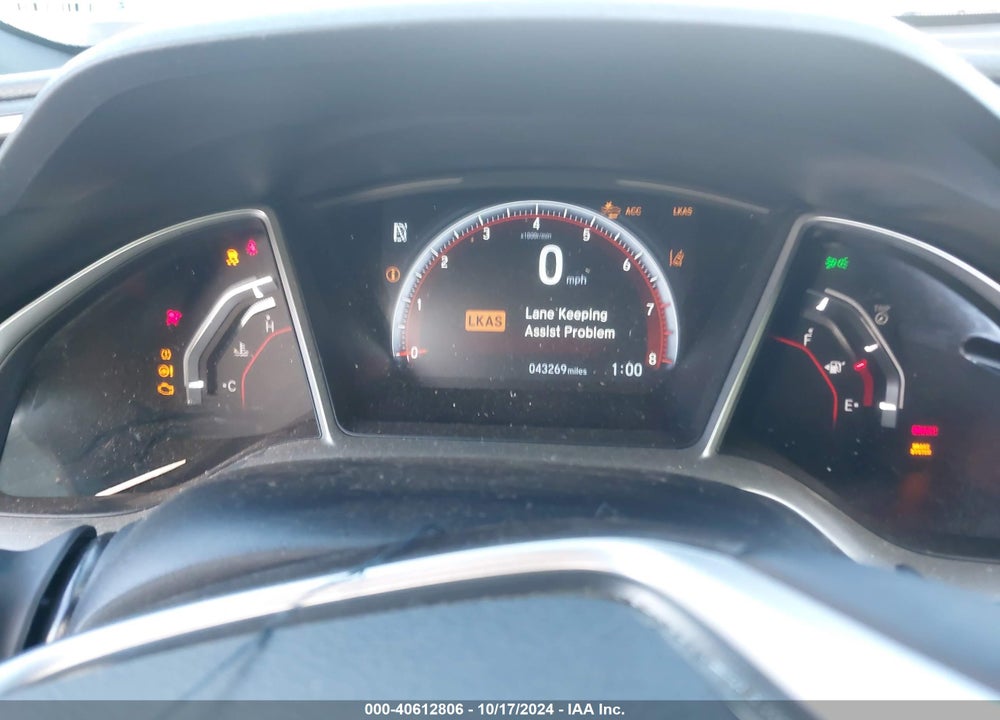 2019 HONDA CIVIC VIN: 19XFC2F89KE209984