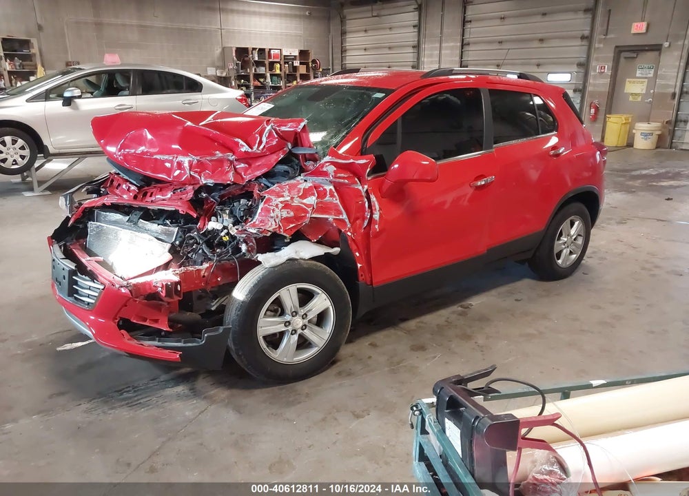 2018 CHEVROLET TRAX LT VIN: 3GNCJPSB1JL212810
