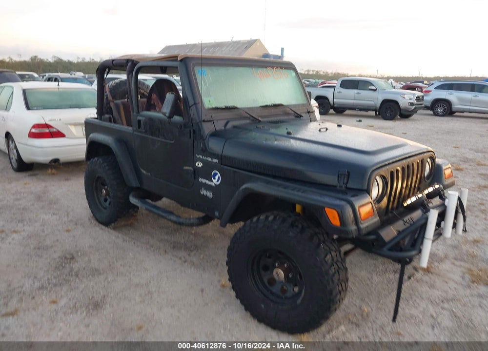 1999 ANGLER JEEP WR SE VIN: 1J4FY29P4XP446338