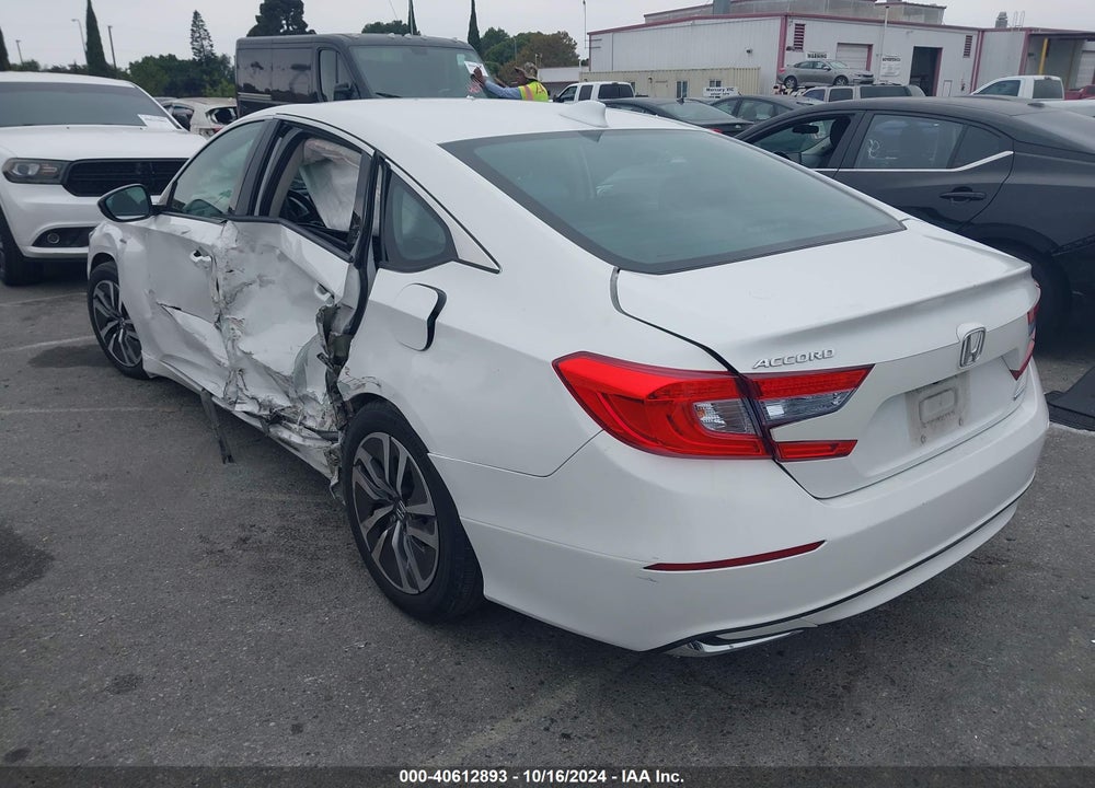 2019 HONDA ACCORD HYBRID VIN: 1HGCV3F18KA019944