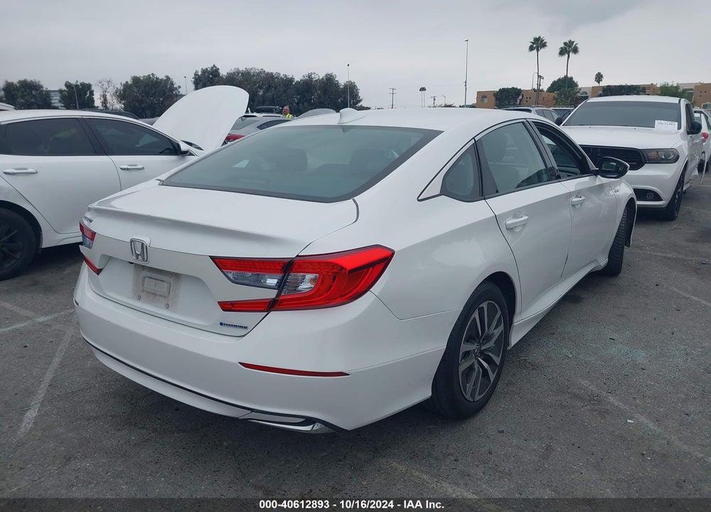 2019 HONDA ACCORD HYBRID VIN: 1HGCV3F18KA019944