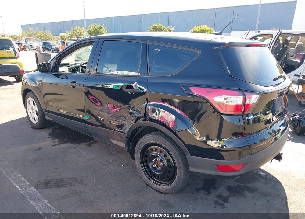 2017 FORD ESCAPE S VIN: 1FMCU0F73HUD54360