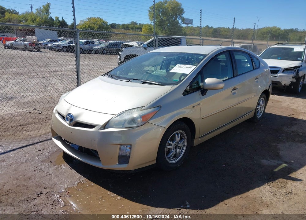 2010 TOYOTA PRIUS II VIN: JTDKN3DU9A0165099