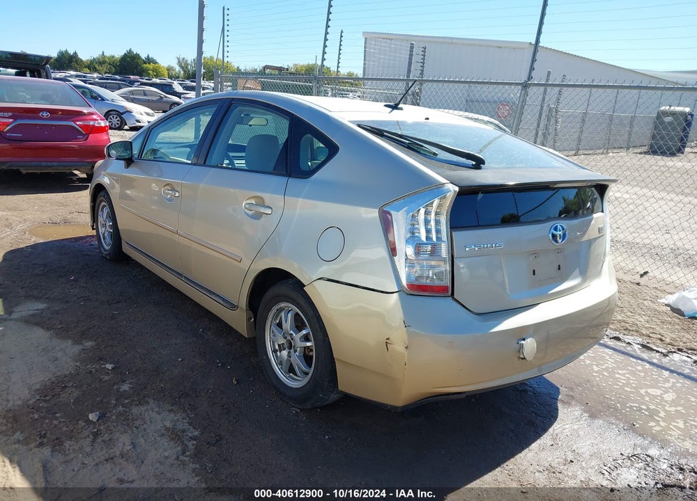 2010 TOYOTA PRIUS II VIN: JTDKN3DU9A0165099