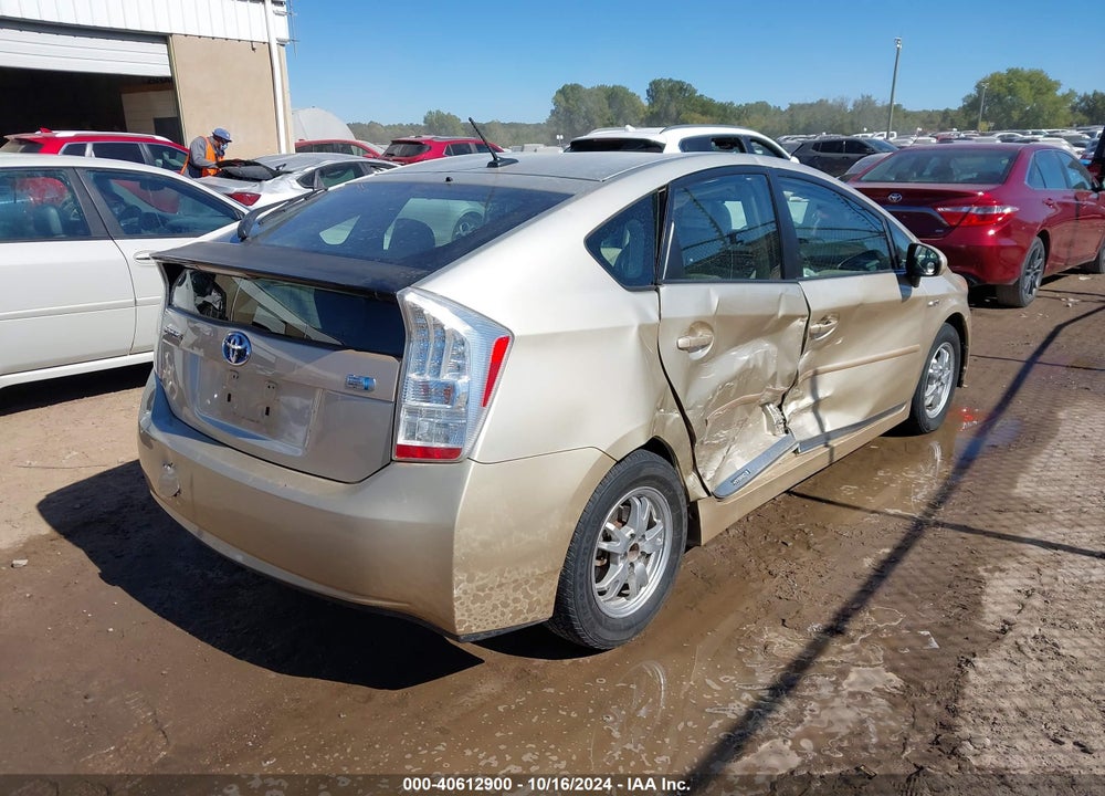 2010 TOYOTA PRIUS II VIN: JTDKN3DU9A0165099