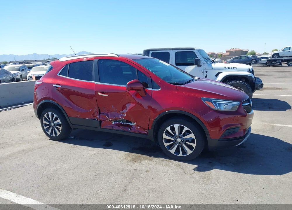 2022 BUICK ENCORE AWD PREFERRED VIN: KL4CJESM7NB512531