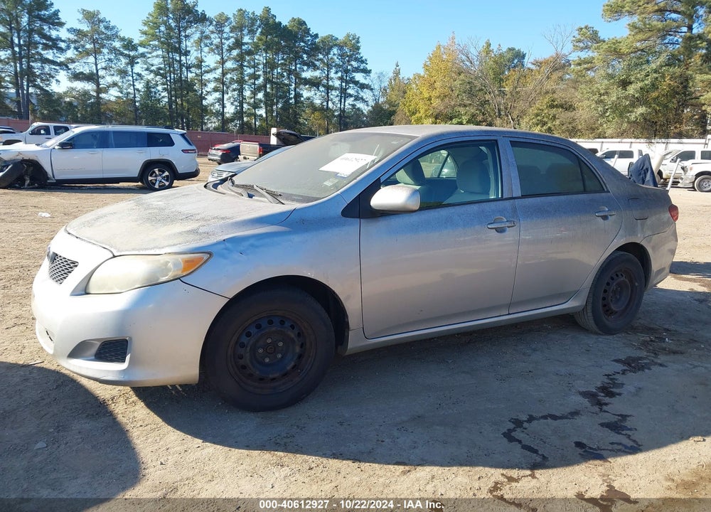 2009 TOYOTA COROLLA LE VIN: 1NXBU40E09Z108166