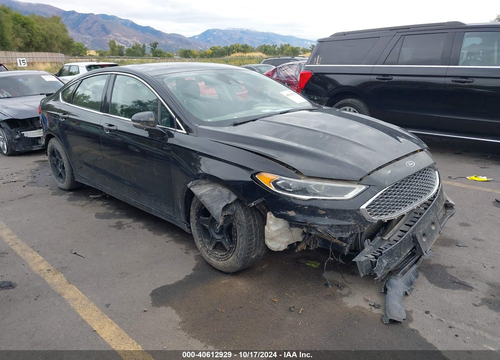 2019 FORD FUSION TITANIUM VIN: 3FA6P0D94KR110525