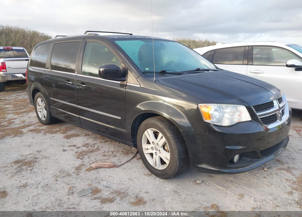 2014 DODGE GRAND CARAVAN CREW VIN: 2C4RDGDG5ER166717