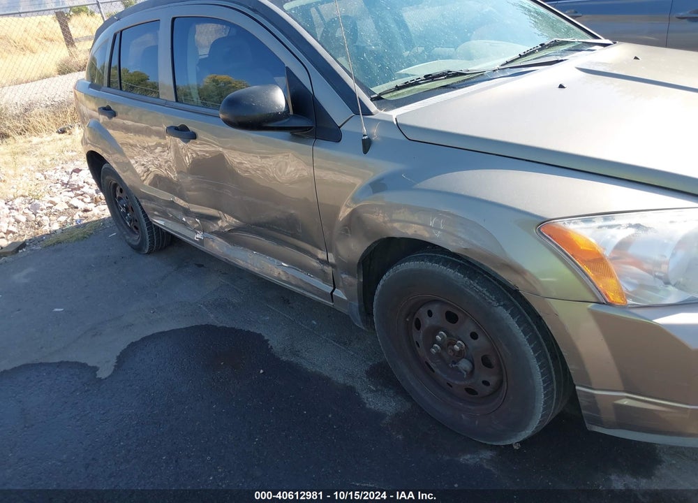 2007 DODGE CALIBER VIN: 1B3HB28B37D315622