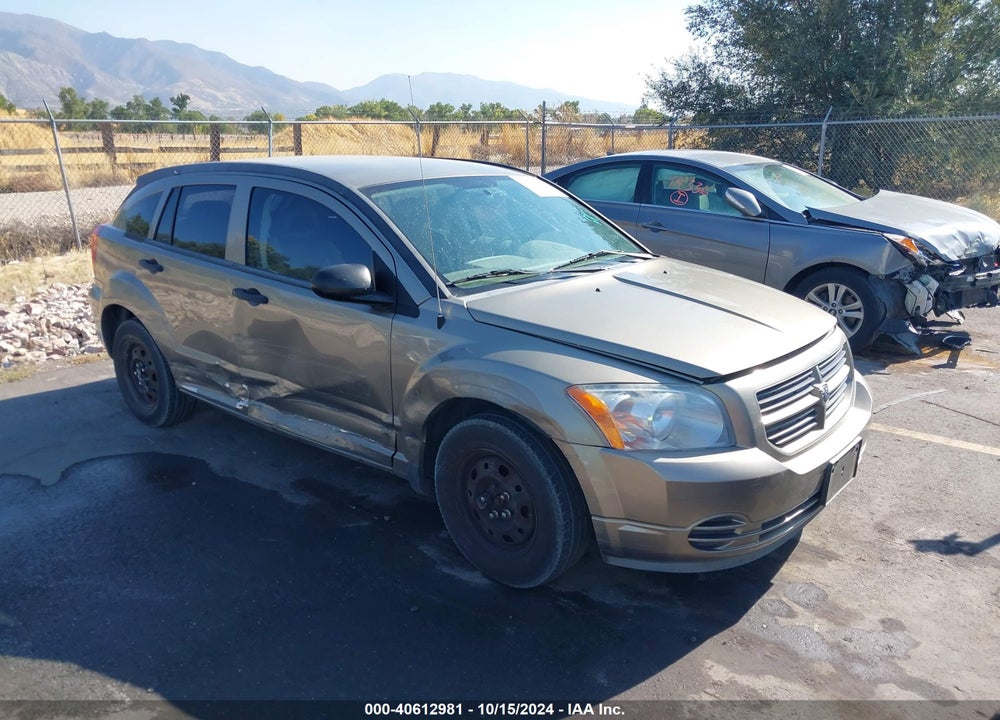 2007 DODGE CALIBER VIN: 1B3HB28B37D315622