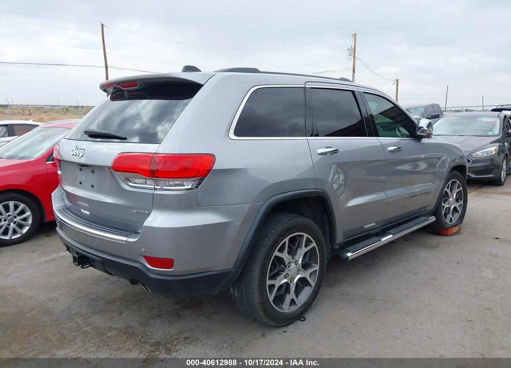 2019 JEEP GRAND CHEROKEE LIMITED 4X4 VIN: 1C4RJFBG2KC639001