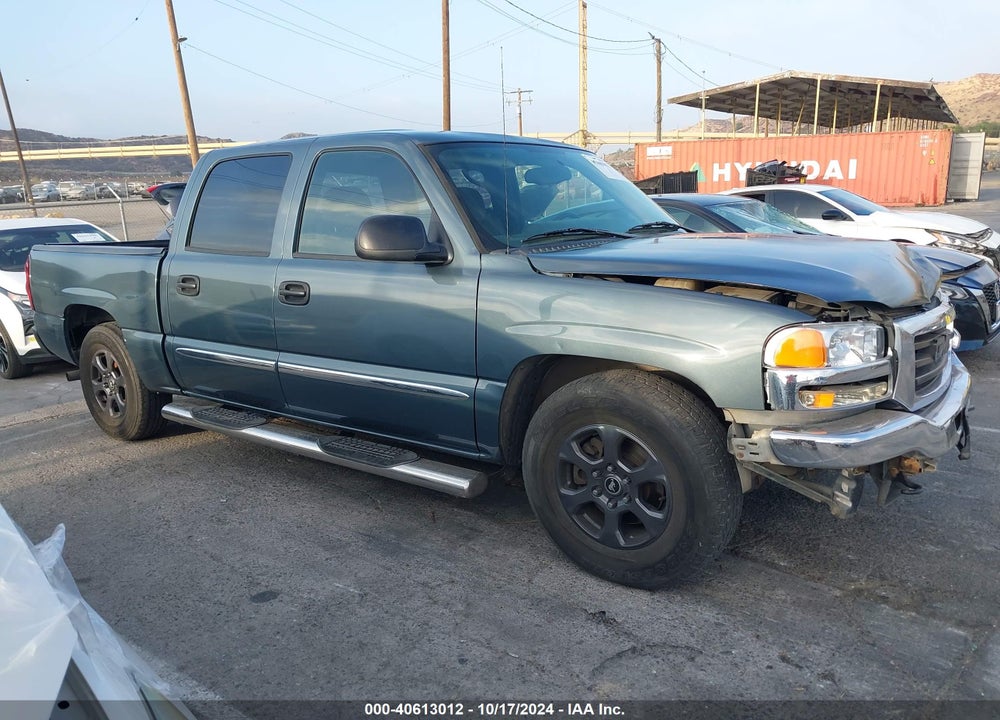 2006 GMC SIERRA 1500 SL VIN: 2GTEC13V261215256