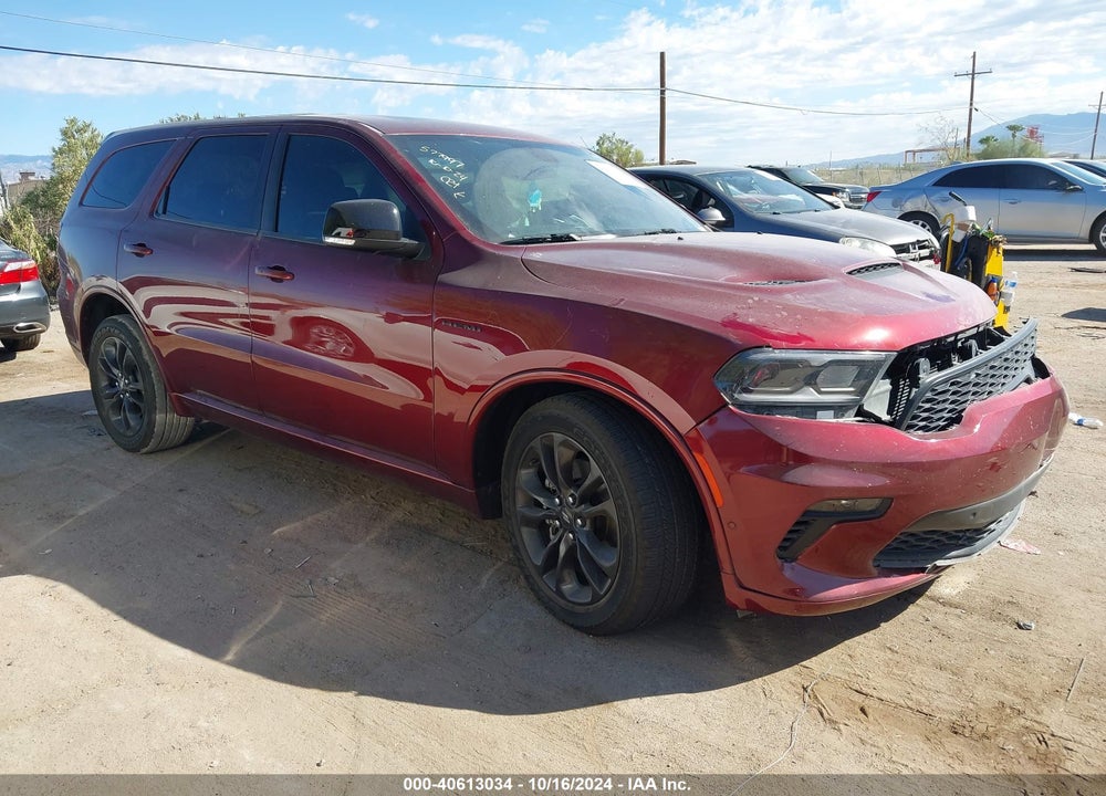 2021 DODGE DURANGO R/T RWD VIN: 1C4SDHCT2MC572810