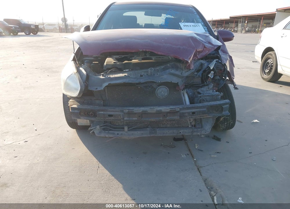 2008 HYUNDAI ACCENT GLS VIN: KMHCN46C38U217145