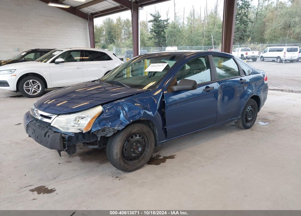 2008 FORD FOCUS S VIN: 1FAHP34N88W220376