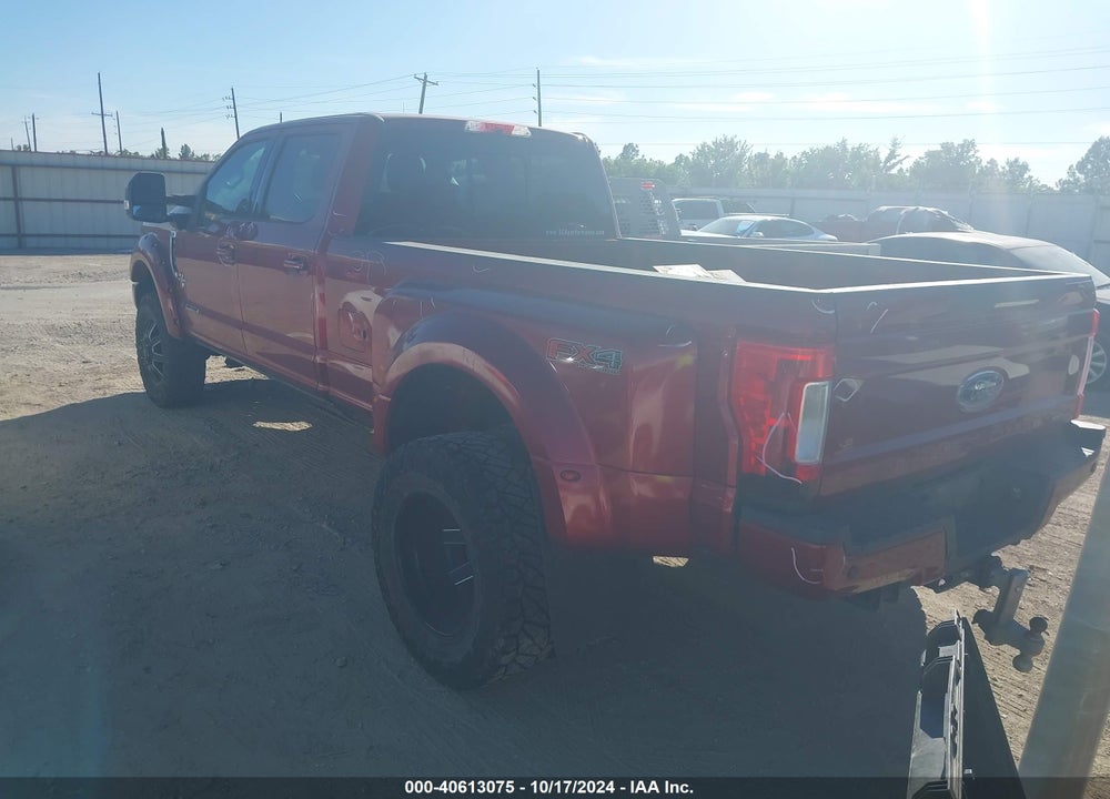 2017 FORD F-350 LARIAT VIN: 1FT8W3DT5HED41142