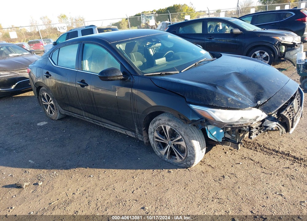 2022 NISSAN SENTRA SV XTRONIC CVT VIN: 3N1AB8CV1NY231638